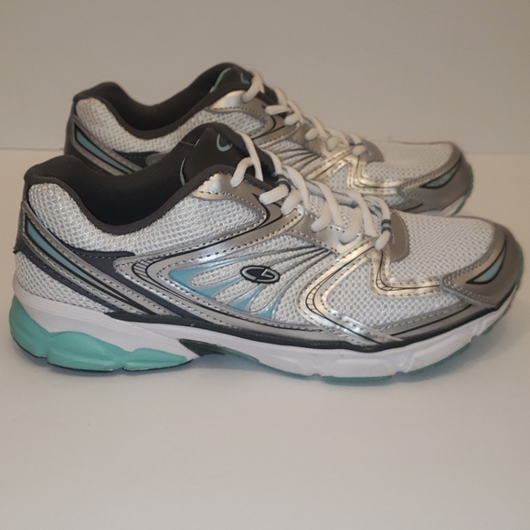 Champion C9 Enhance Perform Fit Athletic Running Sneakers 11 Green White Gray - Picture 5 of 16